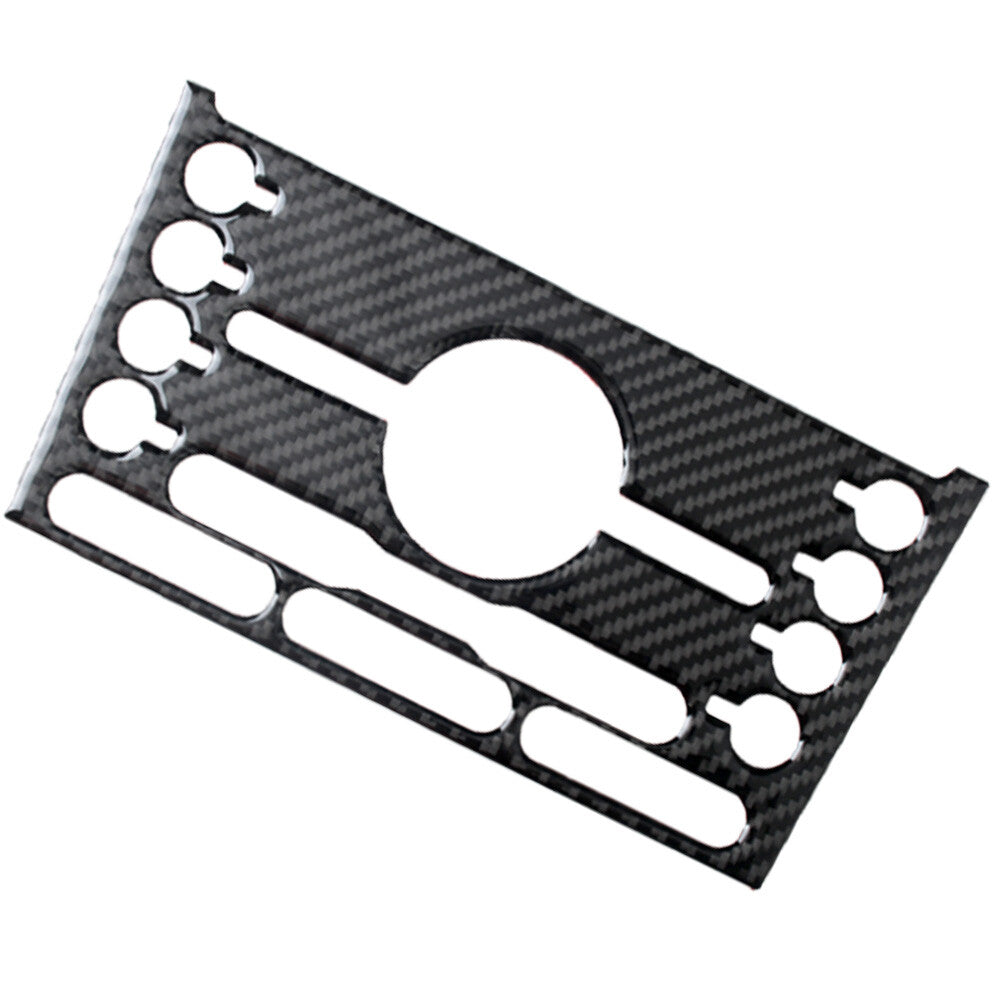 Carbon Fiber Inner Central Control Button Cover Trim for Ford Explorer 2013-2019