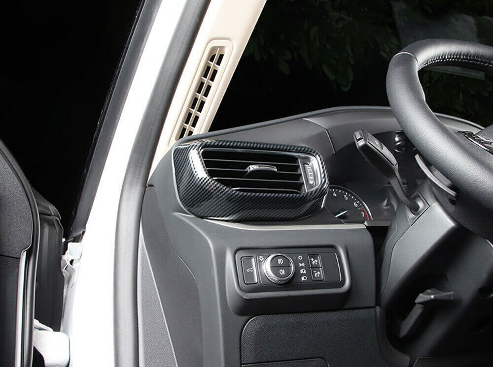 Carbon Look Inner Side Air Vent Outlet Cover Trim for Ford Explorer 2020-2023
