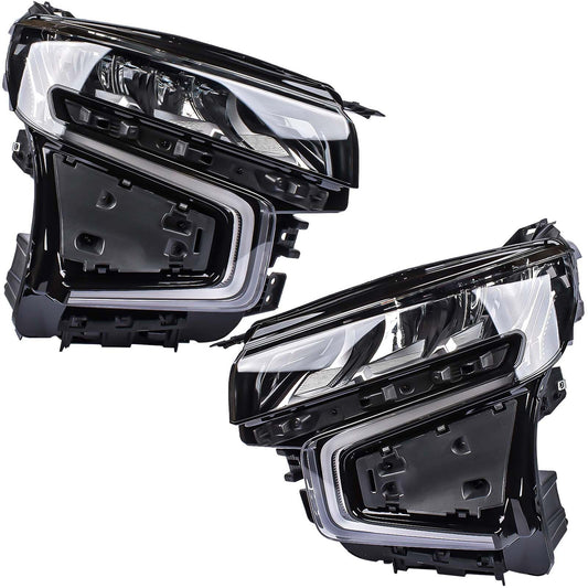 Full LED Headlight Left Right for Chevy Tahoe Suburban Sport Utility 2021-2023
