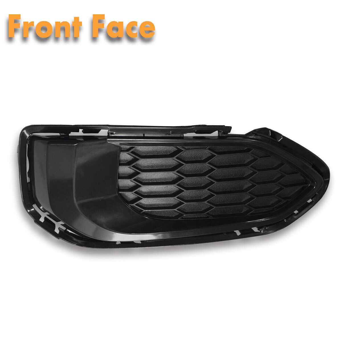 Fog Light Lamp Black Cover Bezel Grille Passenger Side Right for Honda Fit 2018