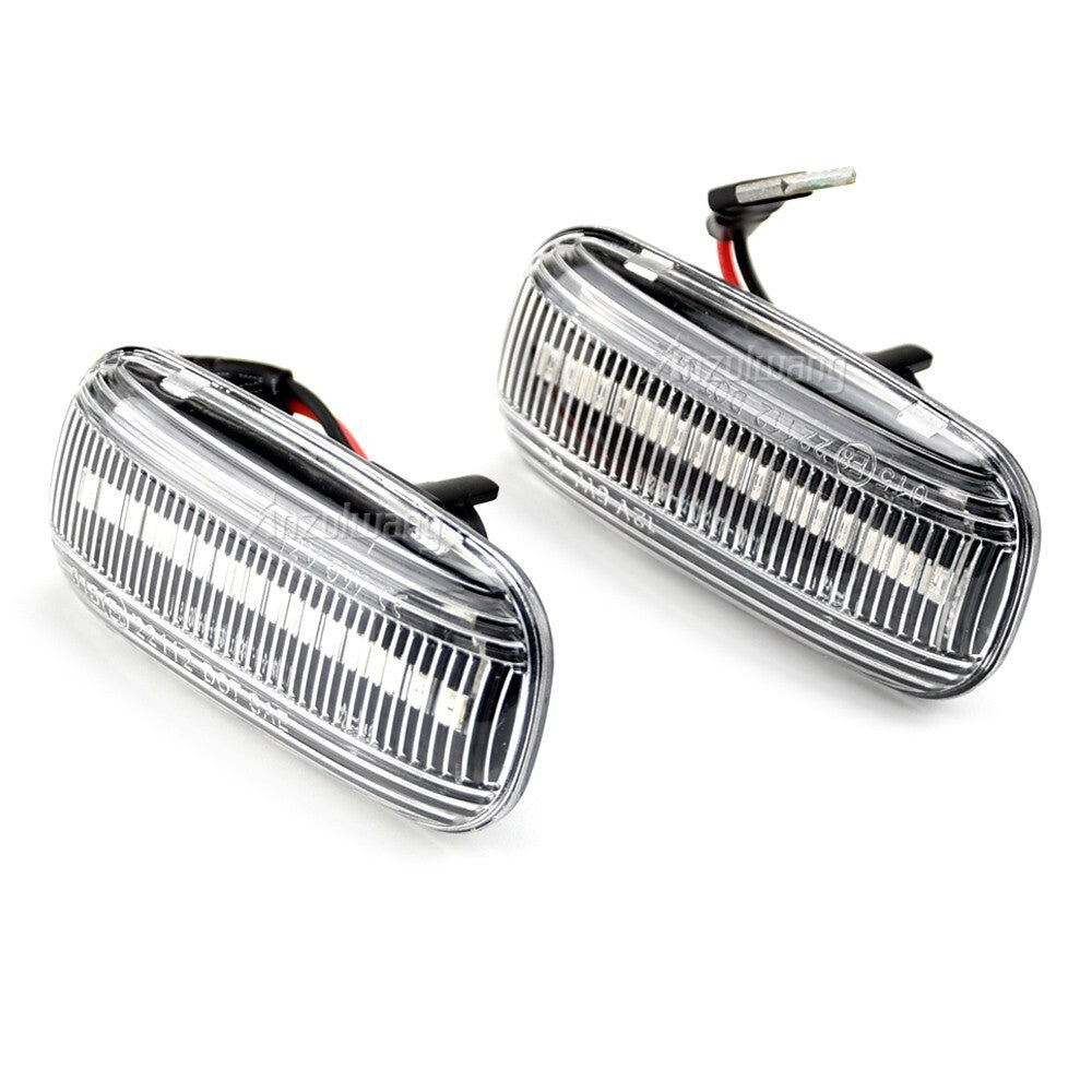 2pcs LED Dynamic Side Marker Turn Light for Audi A3 8P A6 S6 B6 B7 RS6 2000-2005