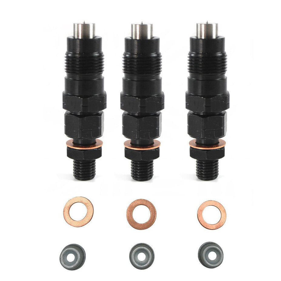 3pc Fuel Injectors for Kubota D782 D722 D902 Engine H1600-53000 16001-53002 US