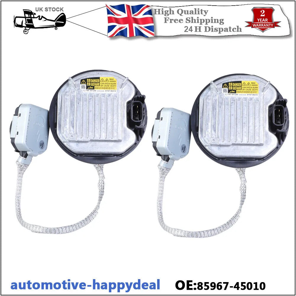 2PCS Xenon Headlight Control Ballast for Toyota for Lexus RX GS IS 2011-2015 D4S D4R
