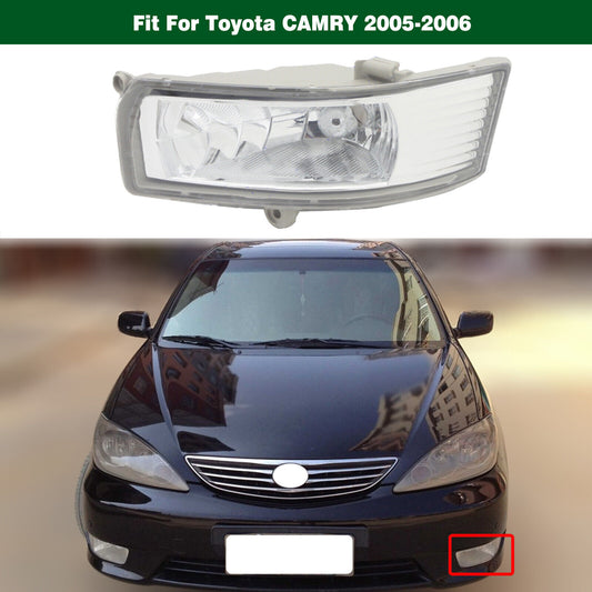 1Pcs Clear Front Fog Light Bumper Driving Lamp Left for Toyota for Camry 2005-2006
