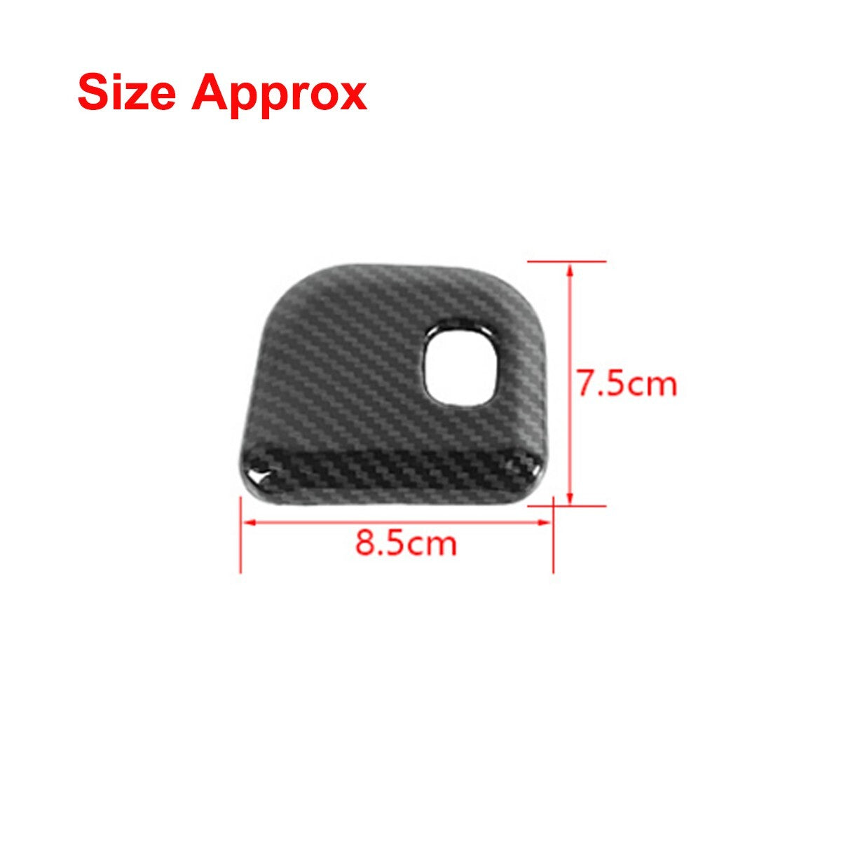 Carbon Fiber Electric Tailgate Switch Cover Trim for Jeep Grand Cherokee 2011-20