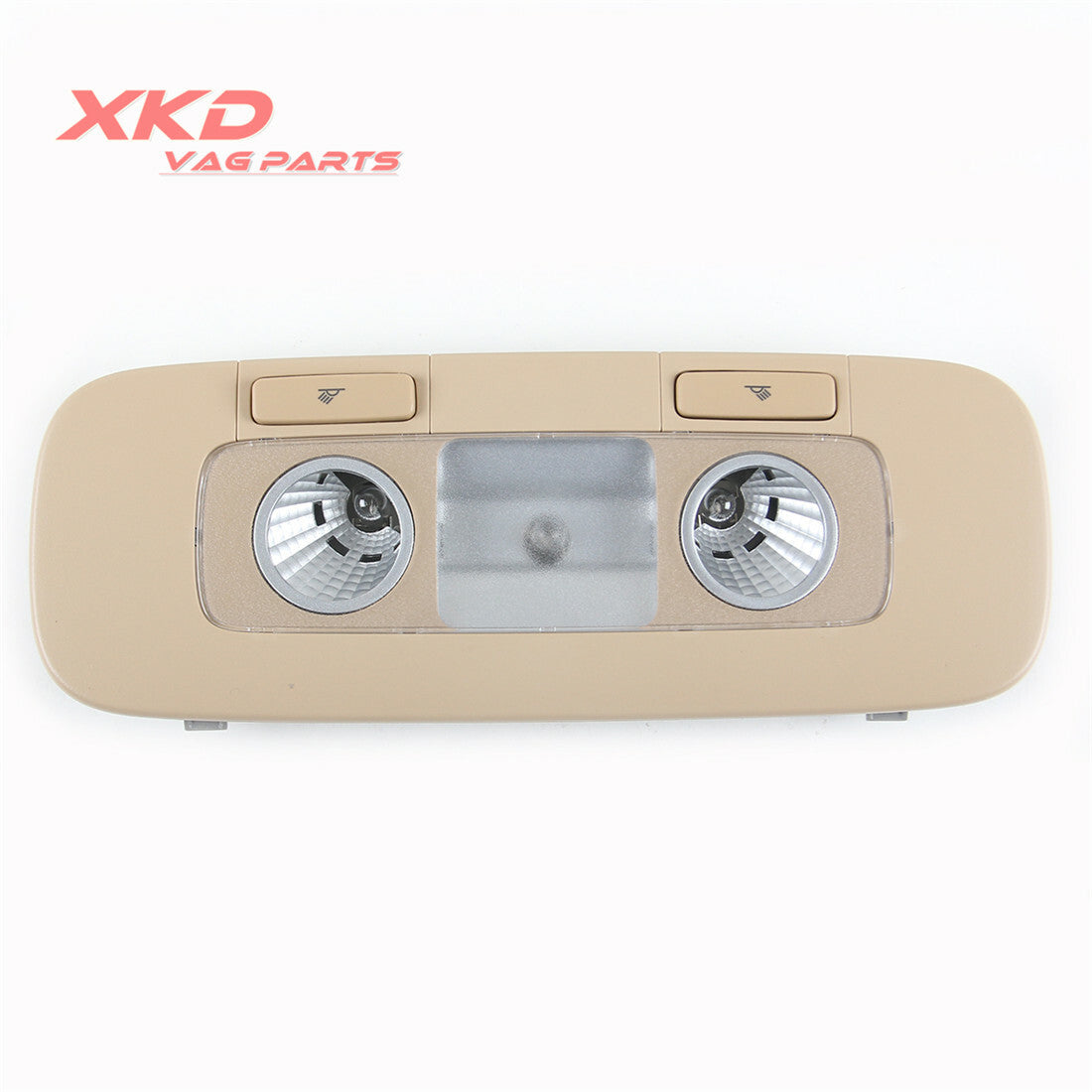 Light brown rear interior roof reading lights suitable for Volkswagen for Jetta for Passat 3C0947291E