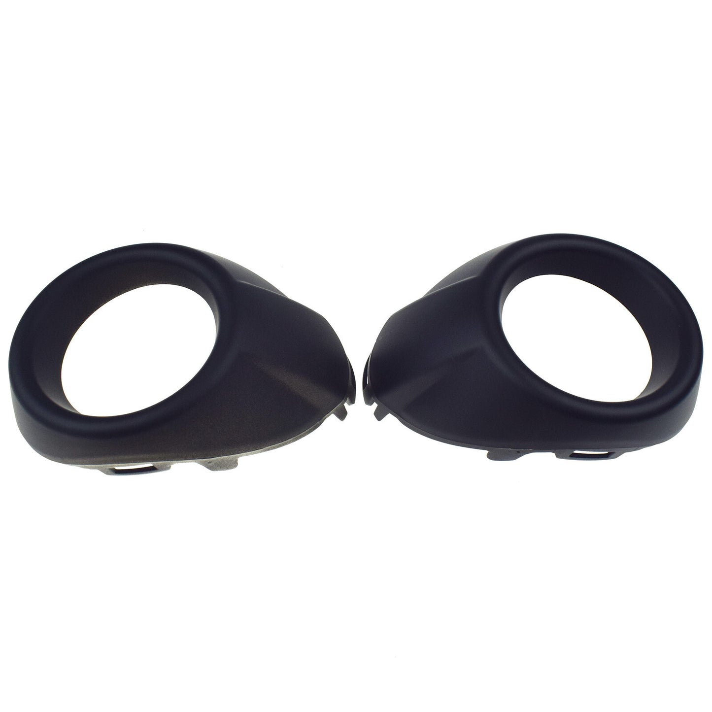 2Pcs Front Left + Right Bumper Fog Light Cover Bezels for Ford Focus 2012-2014