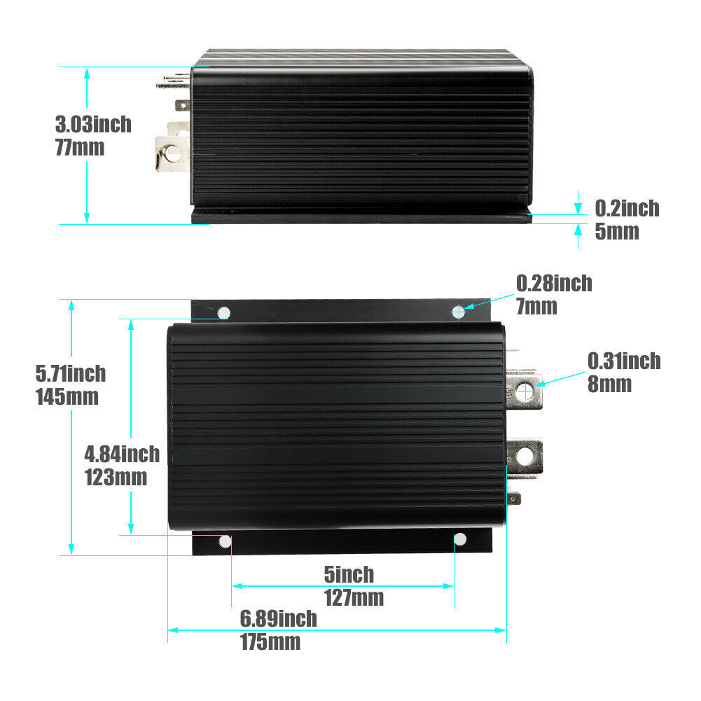 36V DC for Golf Cart Replace Curtis PMC 275Amp Controller For EZGO 1204-027 1204027
