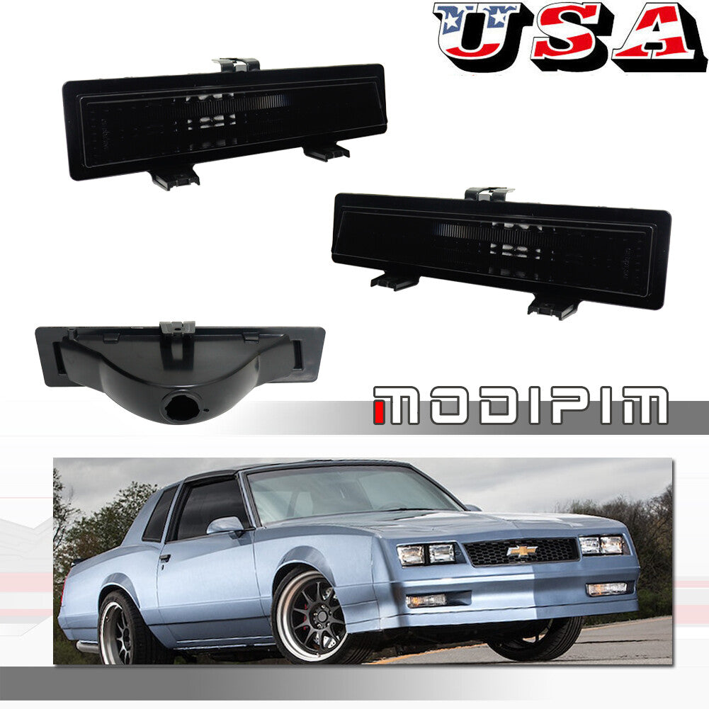2 sets of front park and turn signal housings for 81-88 for Chevrolet Monte Carlo SS