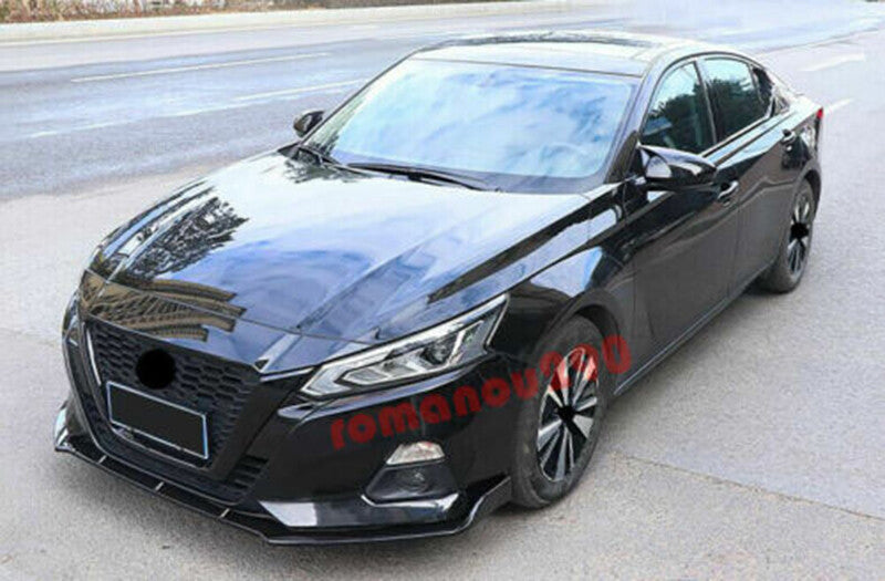 Fit for Nissan Altima 2019-2022 Glossy Black Car Front Grille Frame Cover Trim