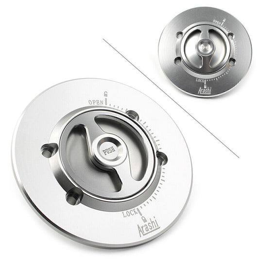 CNC HP2 SPORT Fuel Gas Tank Cap Cover for BMW S1000RR 10-18 S1000R 15-18