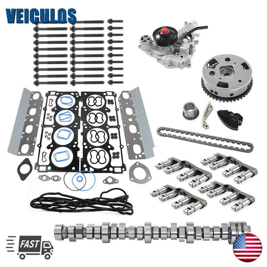 MDS Lifters Cam Timing VVT Water Pump Kit For 09-19 for Dodge for Ram 1500 5.7L Hemi V8