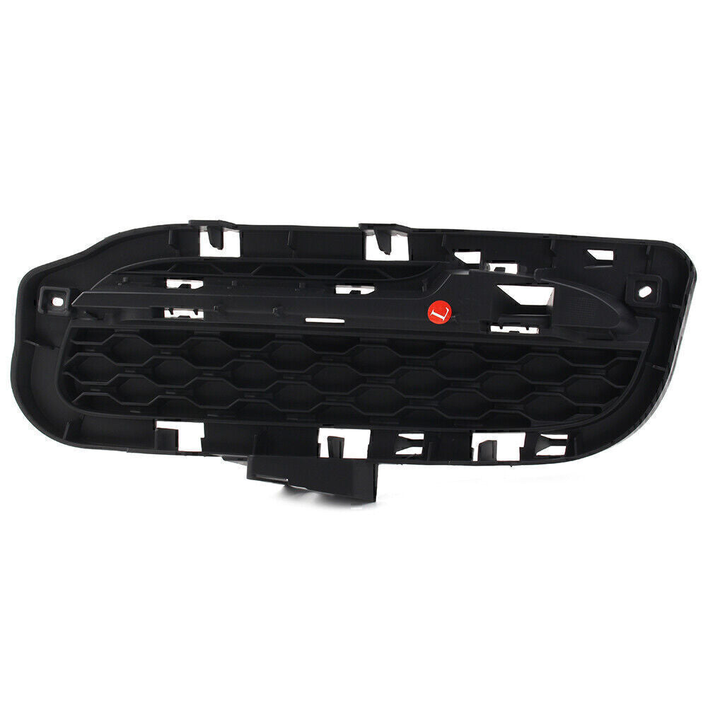 1 piece left front bumper fog light grille for 2016-2021 for Jaguar XJ (2018, 2019, 2020) in black.
