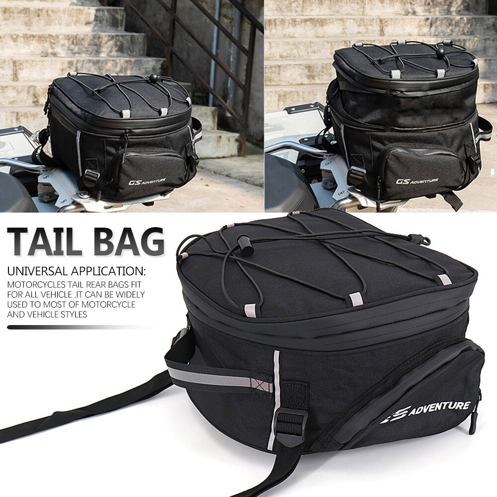 Universal Dirt Bike Duffel Bag Saddlebag Tailbag Tail Bags for Kawasaki Z900