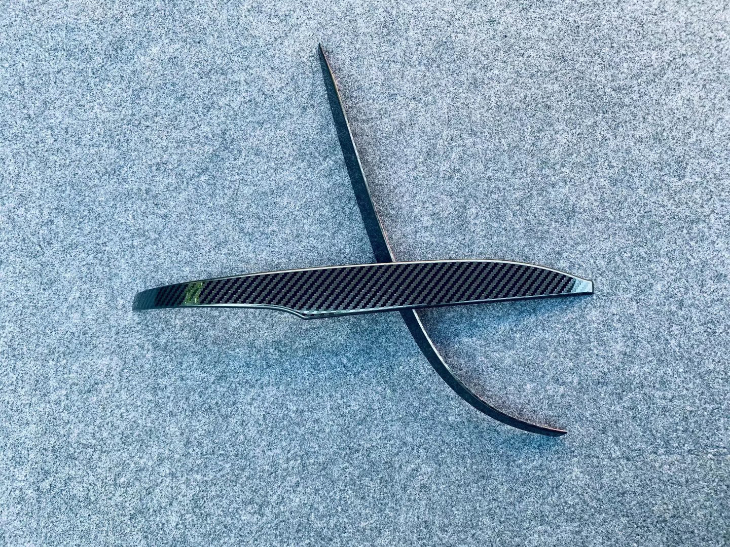Rearview Side Mirror Stripe Trim Carbon Fiber For 2020-2023 for Toyota Harrier Venza