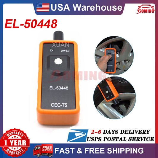 EL-50448 TPMS Relearn Automotive Reset Tool Tire Pressure Monitoring Sensor for Universal OEC-T5
