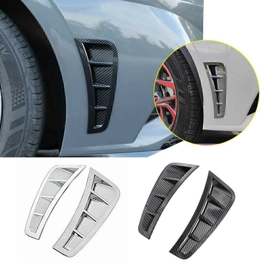 2PCS Fender Side Air Outlet Cover Trim for Hyundai Sonata 2020-2021 2Colors
