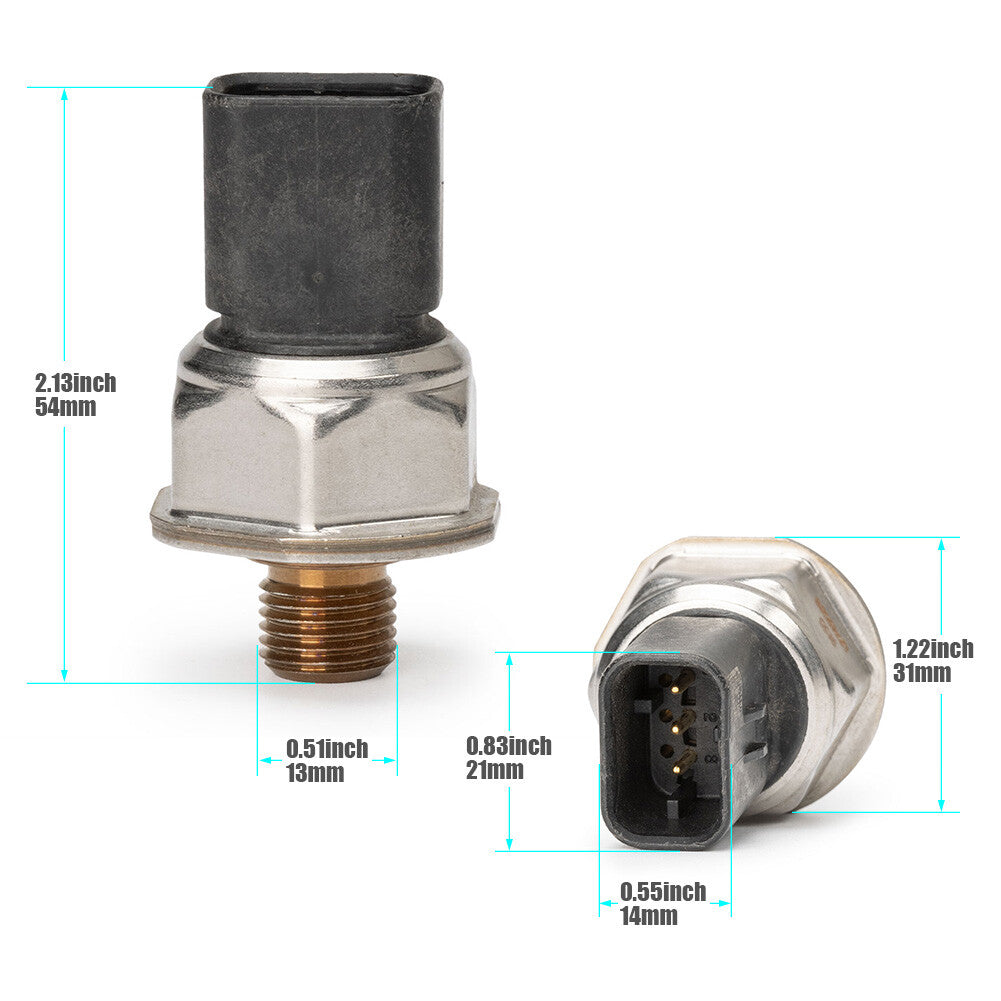 Fuel rail pressure sensor suitable for Caterpillar C13 C15 C16 2842728 5PP4-16 284-2728