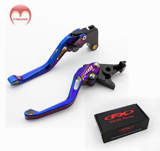 CNC electroplated brake clutch lever suitable for Suzuki Bandit 600 (1996-2003, 2002, 2001, 2000-)