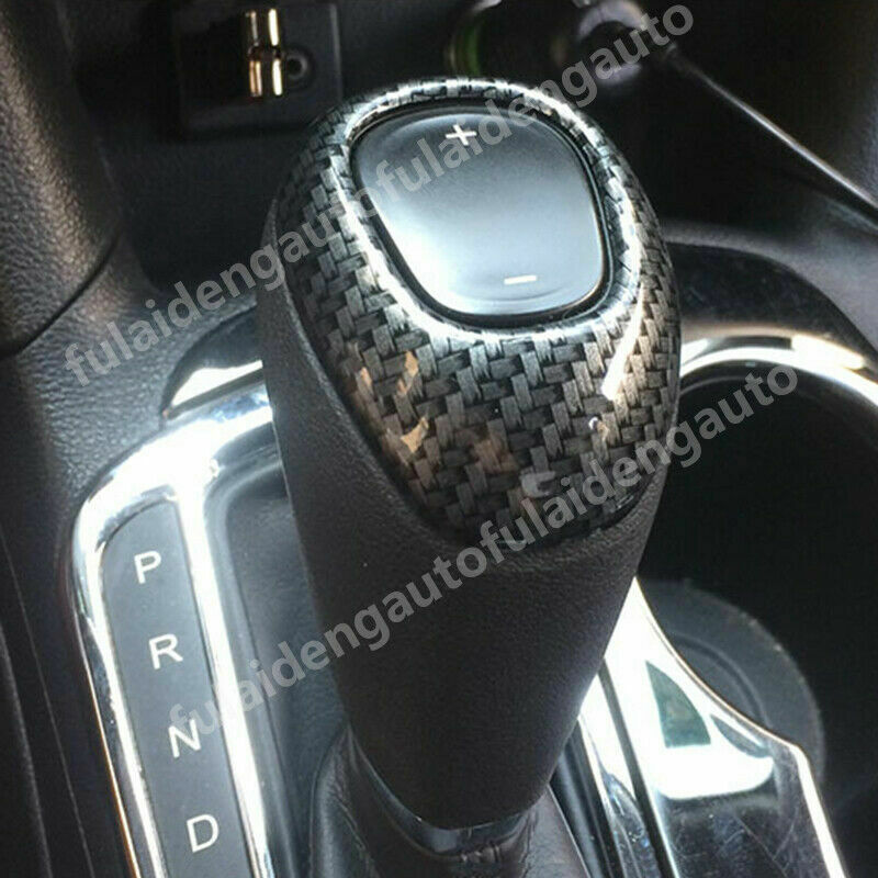 for Chevrolet for Cruze 2016-2019 ABS Carbon Fiber Inner Gear Shift Knob Cover Trim
