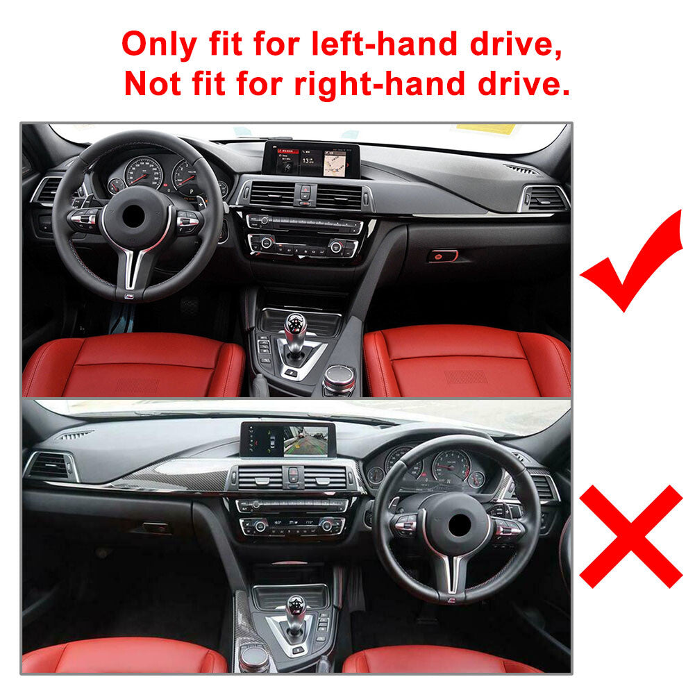2X Gloss Black Rearview Mirrors Cover Cap Fit for BMW M3 F80 M4 F82 F83 2014-2019