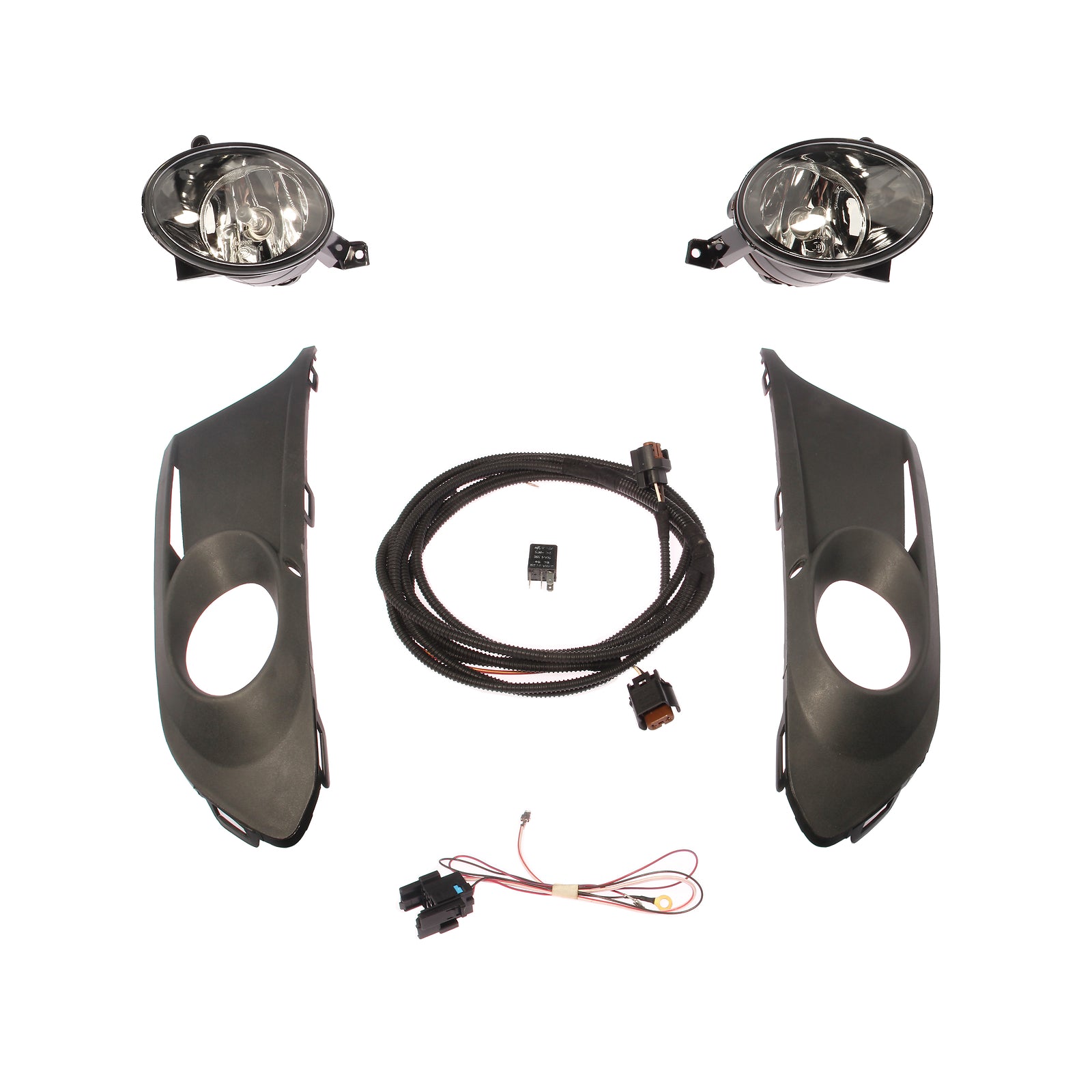 Front GrilleFog Light LampCable Set for VW for Jetta MK6 2011-2013