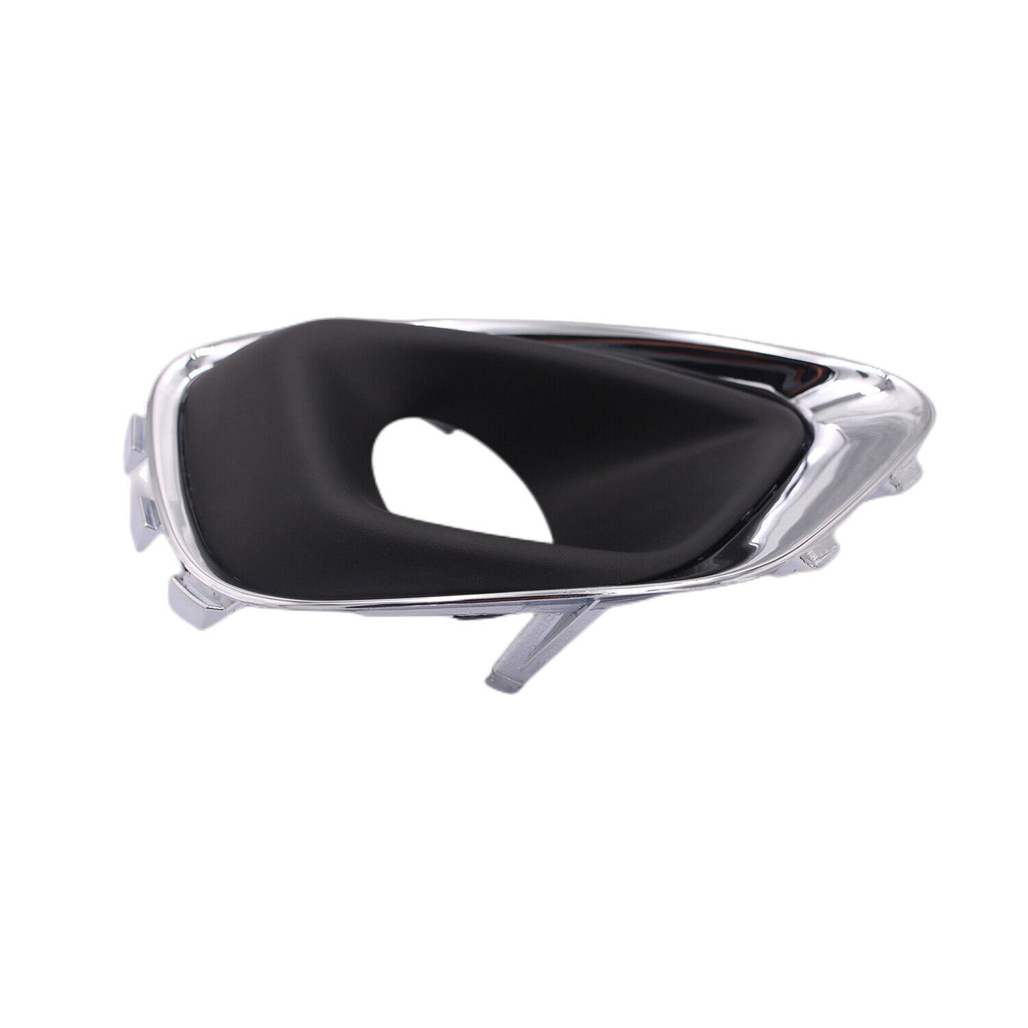 Pair Front Fog Light Lamp Bezel Cover Frame Fit for Jeep Compass 2014 - 2016