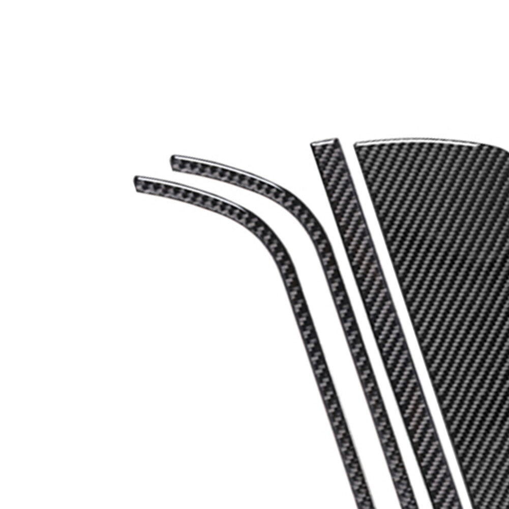 Carbon Fiber Center Armrest Side Cover Trim for Lincoln for Navigator 2007-2014
