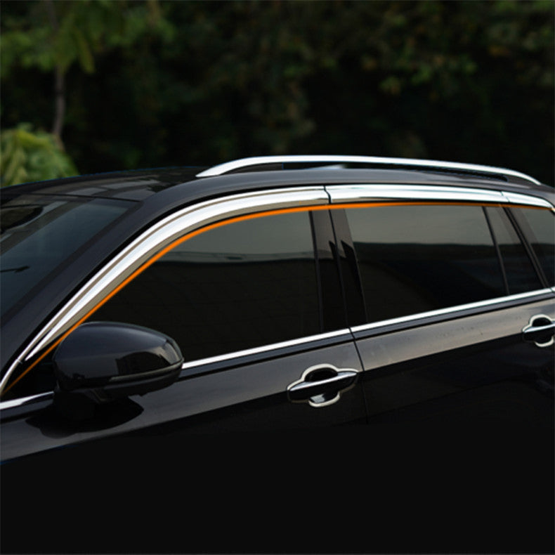 for Kia Sorento 2016-2020 Chrome Window Visor Vent Shade Rain Guard Deflector 6X