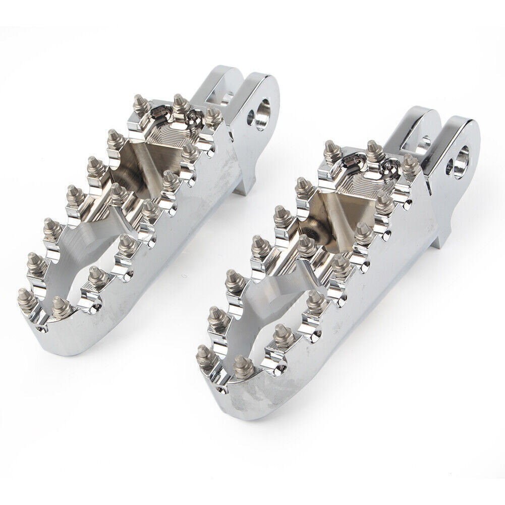 Chrome Rear Foot Peg Footrest Fit Thunderbird/Adventurer/ Bonnevill T100