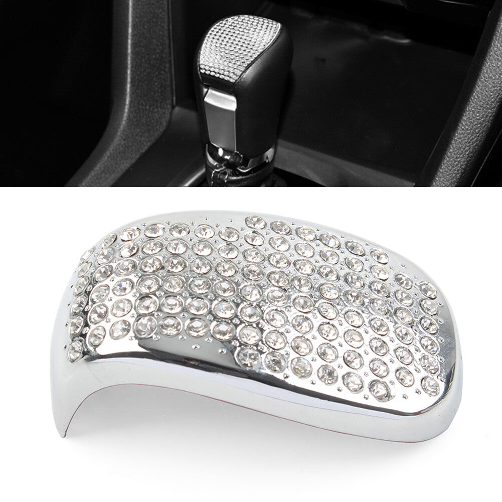 Diamond Gear Shift Lever Knob Cover Trim Fit for Honda for Civic 10th Generation 2016-21