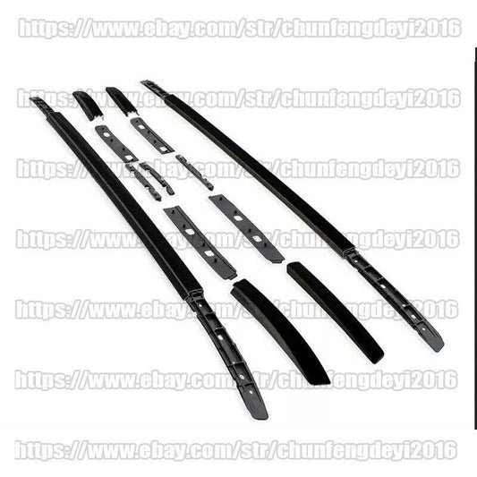 for Mitsubishi ASX Outlander Sport RVR 2010-21 Black Roof Rail Rack Side Bar 2pc