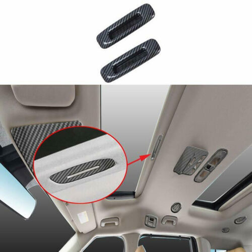 for Kia Carnival 2022-2023 Carbon Fiber Interior Roof Skylight Handle Bowl Trim