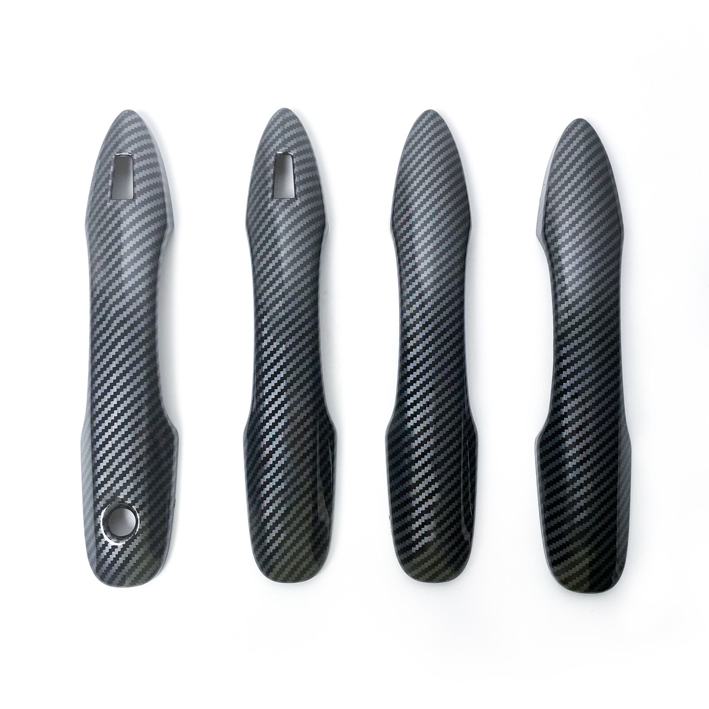 For 2018-2023 for Toyota for Camry for Corolla Cross Door Handle Cover trim Carbon Fiber