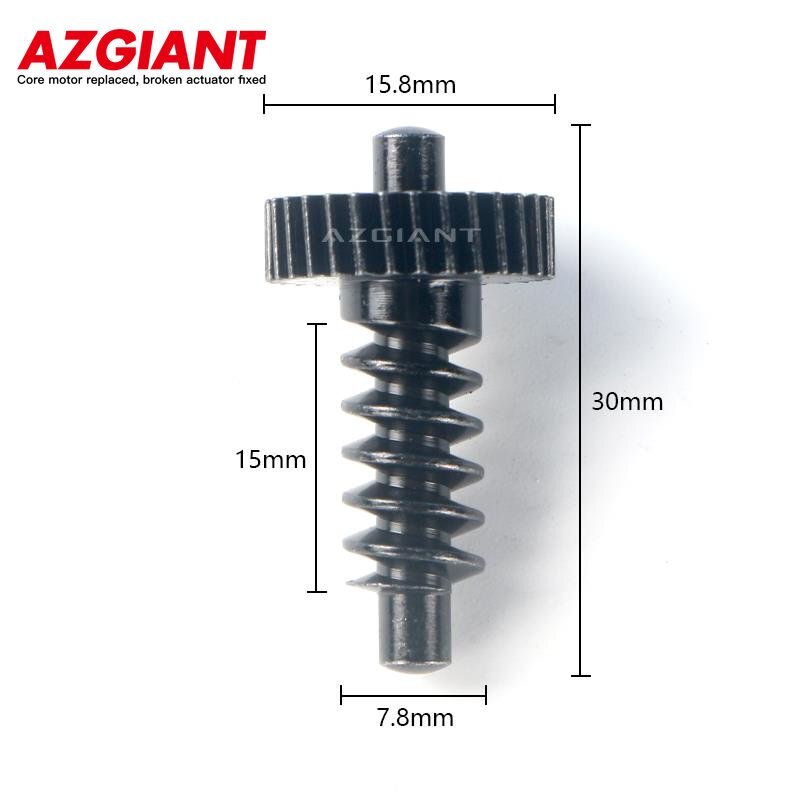 Side mirror folding motor gears are suitable for Kia Optima 2011-2015 and Carens 2006-2012.