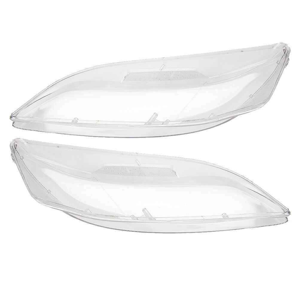 Pair Headlight Lampshade Replacement Covers Clear Lens for Mazda 6 2003-2008