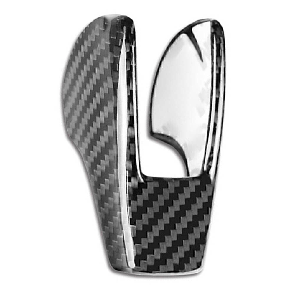 Carbon Fiber Car Gear Shift Knob Cover Trim Fit for Subaru Fitester 2013-2018 Lower