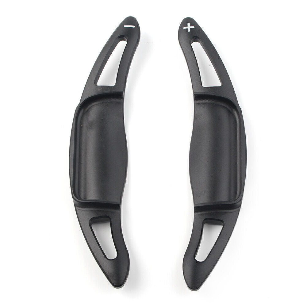 Black Steering Wheel Shift Paddle Shifter Extension Fit for TOYOTA for CAMRY 2018-2020