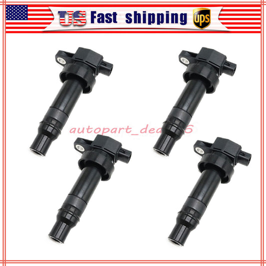 4Pcs New Ignition Coil Pack 27301-2B010 for HYUNDAI 2010-2011 for KIA Soul 1.6L L4
