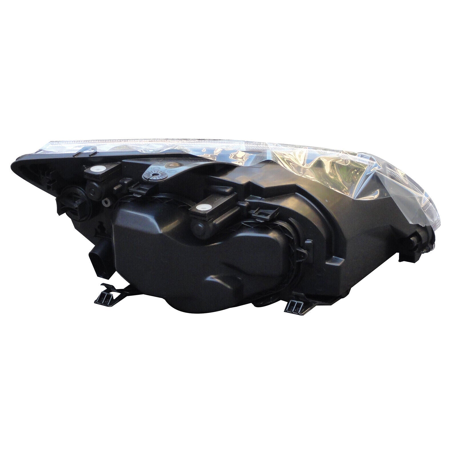 1Pcs Left Driver Side Black Headlight Headlamp Fit for Ford Focus 2005 2006-2008