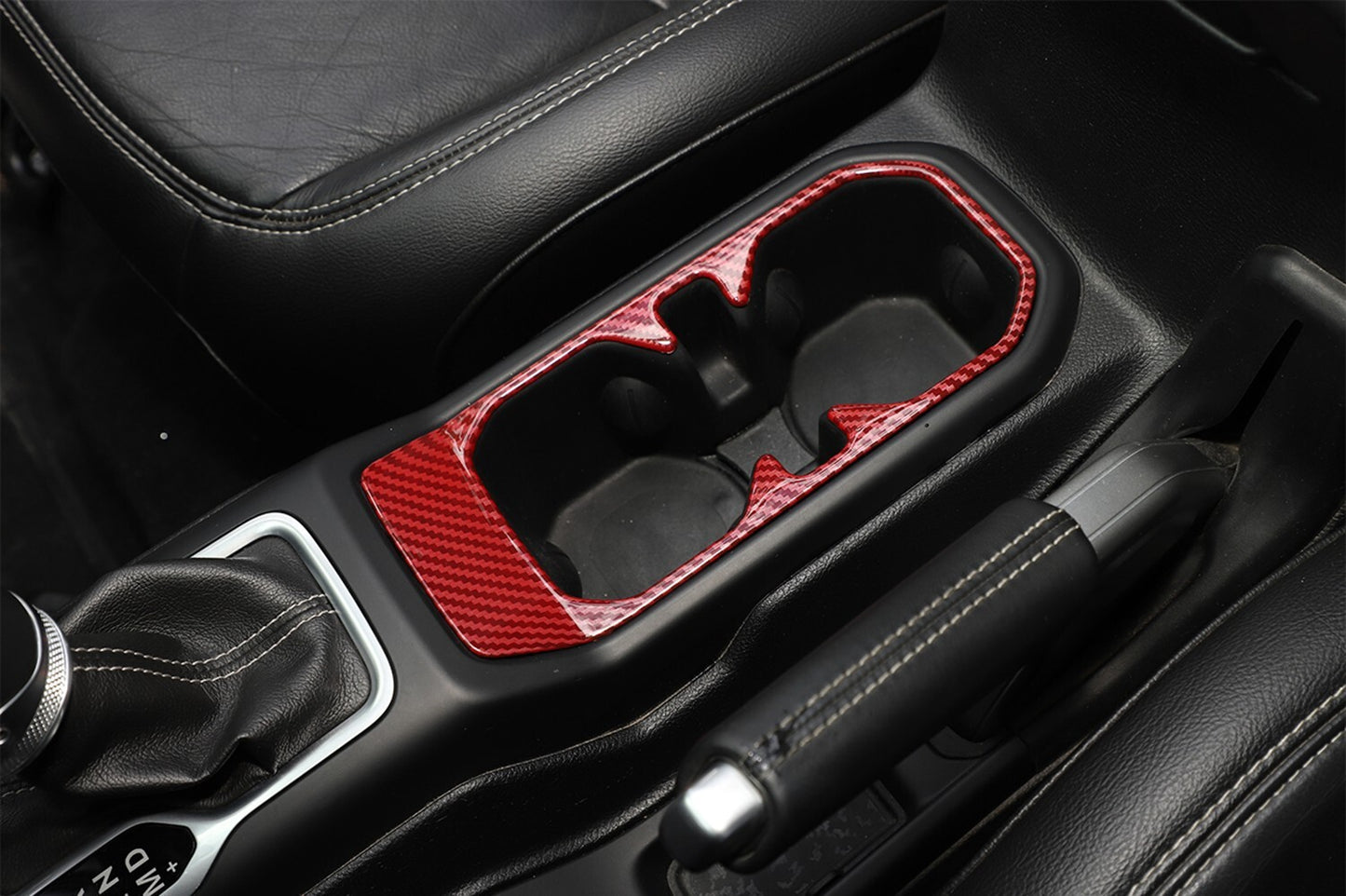 Inner Front Water Cup Holder Cover Trim for Jeep for Wrangler JL 2018 2023