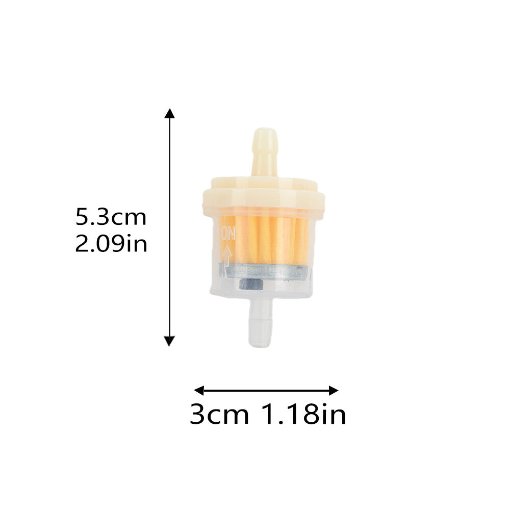 100x Kraftstofffilter Benzinfilter Filter Motorrad Roller Gas Kraftstoff Filter