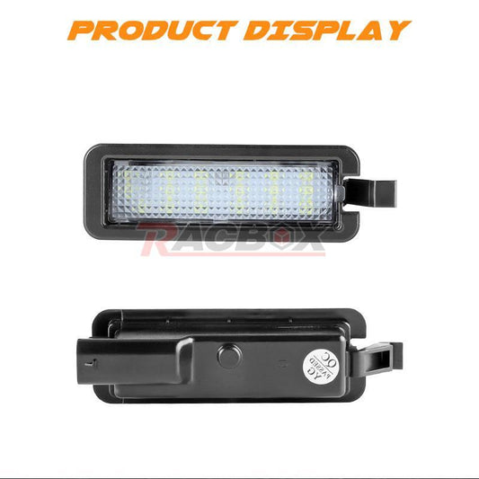 1PC 12V 18 LED License Plate Light Lamp White fits for Jeep Compass 2017-up