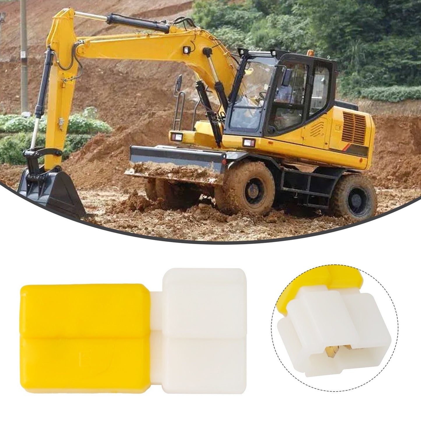 1pcs Yellow Diode For Kato For Yanmar 60-3 Excavator 3A Diode 7321-9362-7R