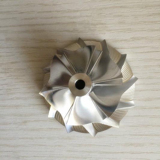 GT15-25 43.20/60.00 mm 6+6 Blade High-Performance Turbine Billet Compressor Wheel