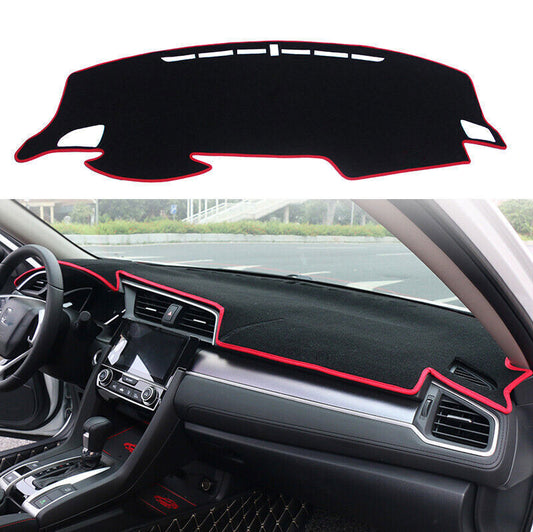 1X Inner Dashboard Dash Mat Non-slip DashMat Shade for Honda 10th for Civic 2020-21