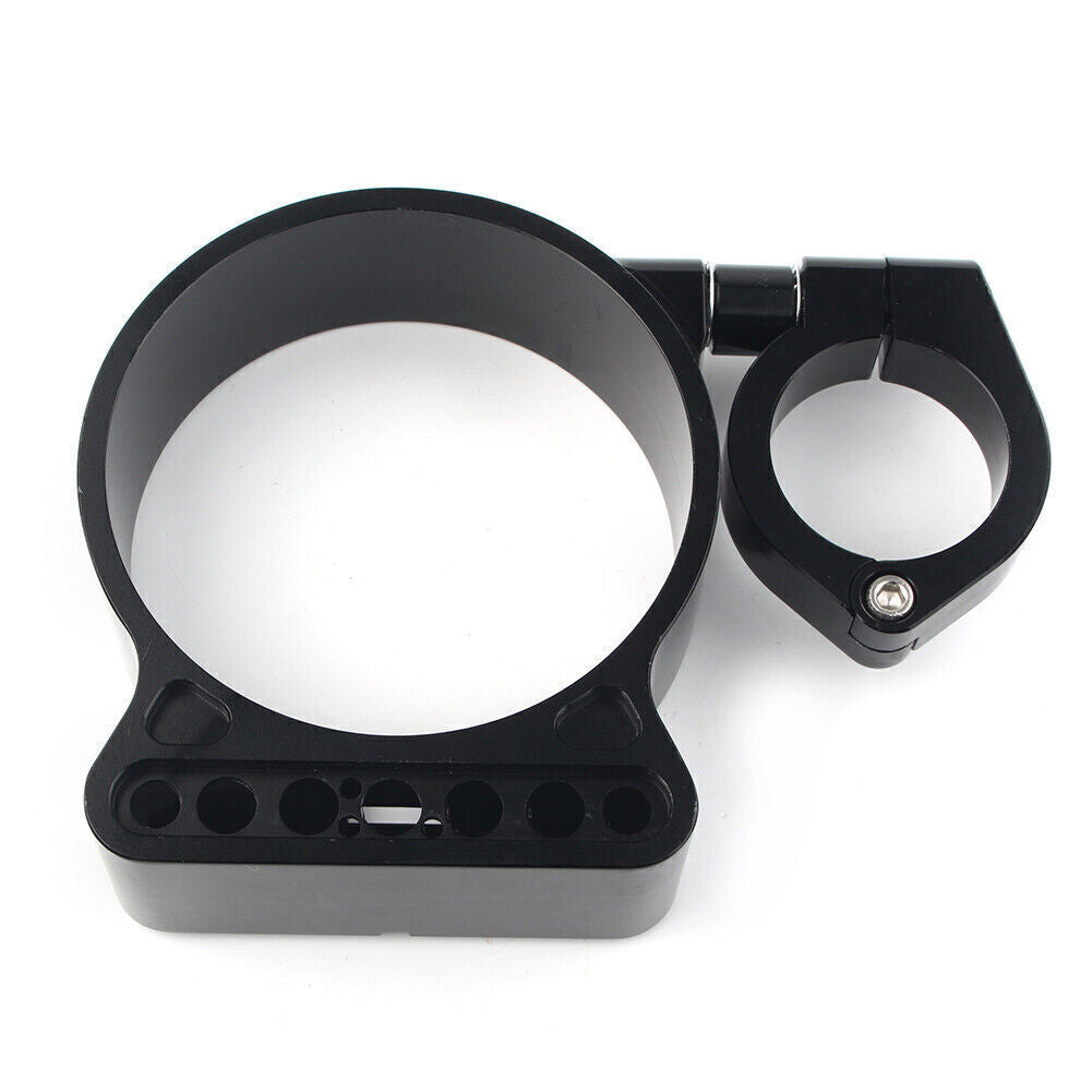 Black 39mm/16 Side Mount Speedo Relocation Bracket for Harley Sportster XL 1200