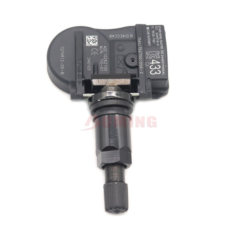 4 new TPMS (Tire Pressure Sensor) Units 103460200A for Tesla Model 3 SX, 433MHz.