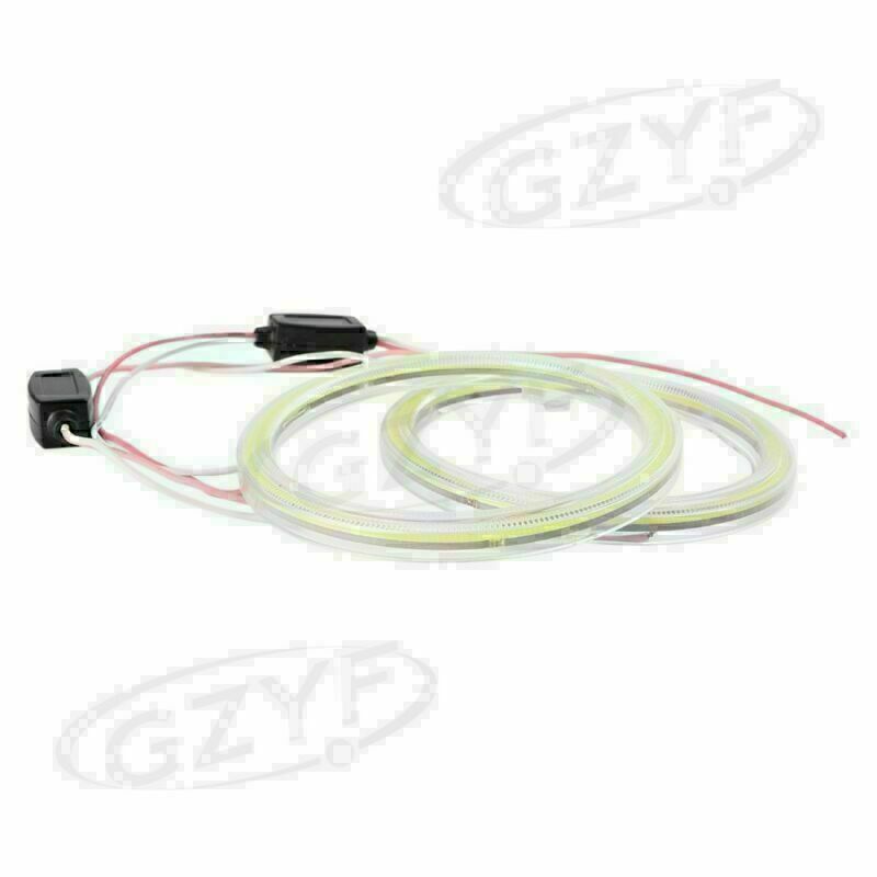 COB Angel Eyes Halo Ring Scheinwerfer DRL Lampe Nebel Licht 12-24V Birne Paar