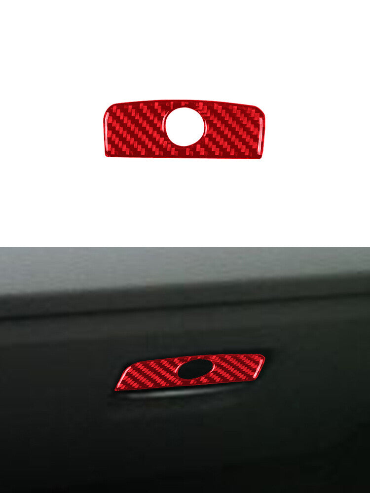 Copilot Storage Switch Trim for BMW 1 Series Convertible E82/E88 2008-2013 Red